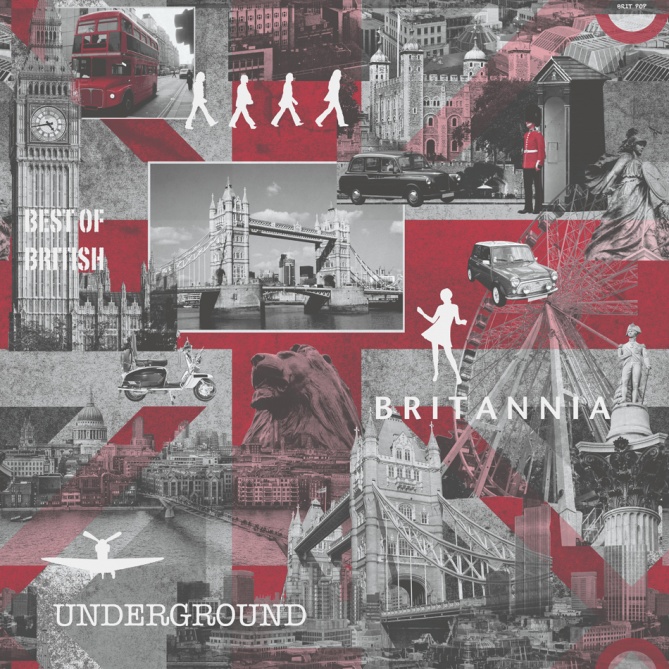 Papel Pintado Collage - FLEET  | MURAKE - 52019