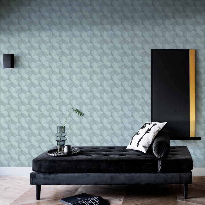 Papel Pintado Flor Geométrica - NIERS 02 | MURAKE - 730221