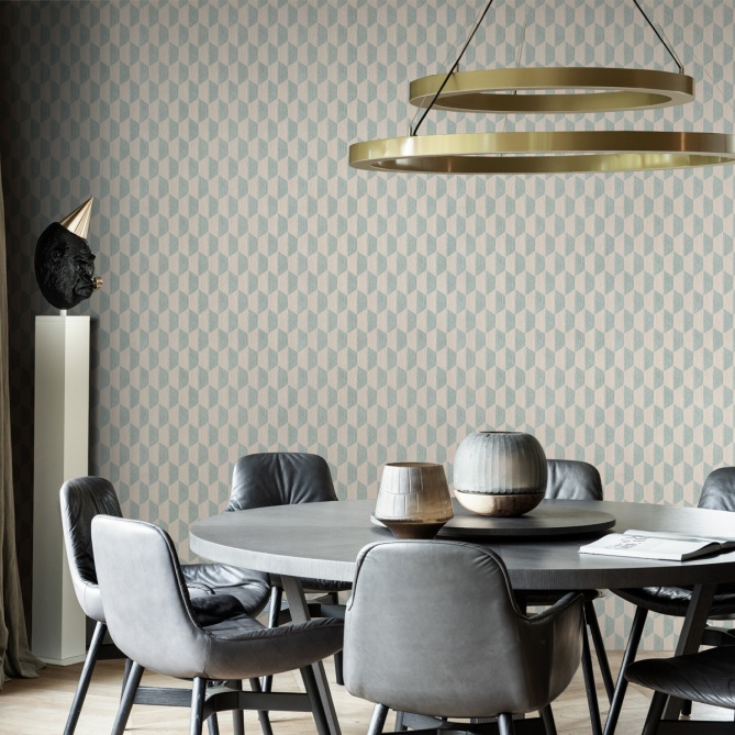 Papel Pintado Hexágonos - OPMEER 02 | MURAKE - 302251