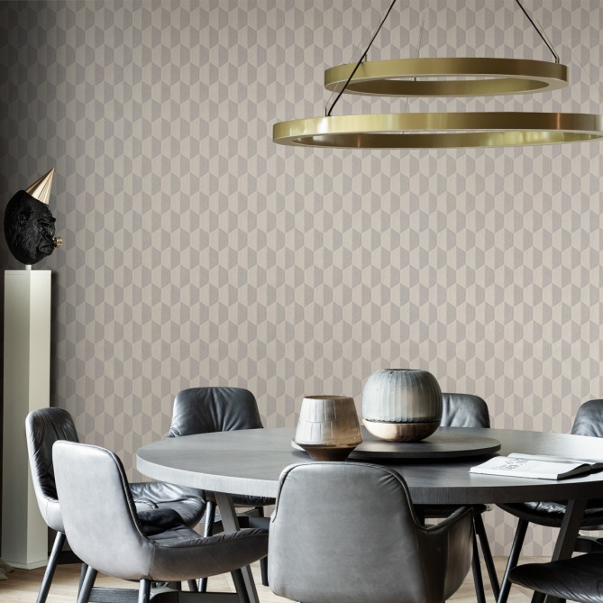 Papel Pintado Hexágonos - OPMEER 04 | MURAKE - 302253