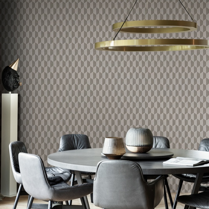 Papel Pintado Hexágonos - OPMEER 05 | MURAKE - 302254