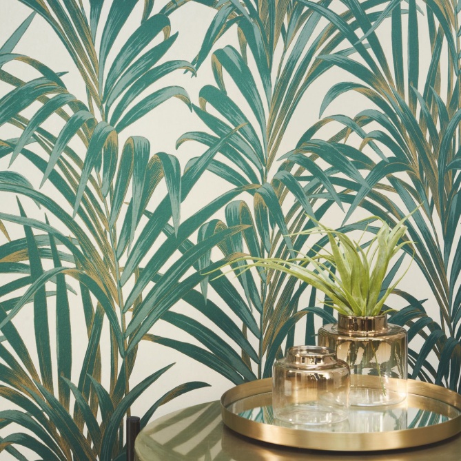 Papel Pintado Hojas - ESCALDA 10 | MURAKE - 29810