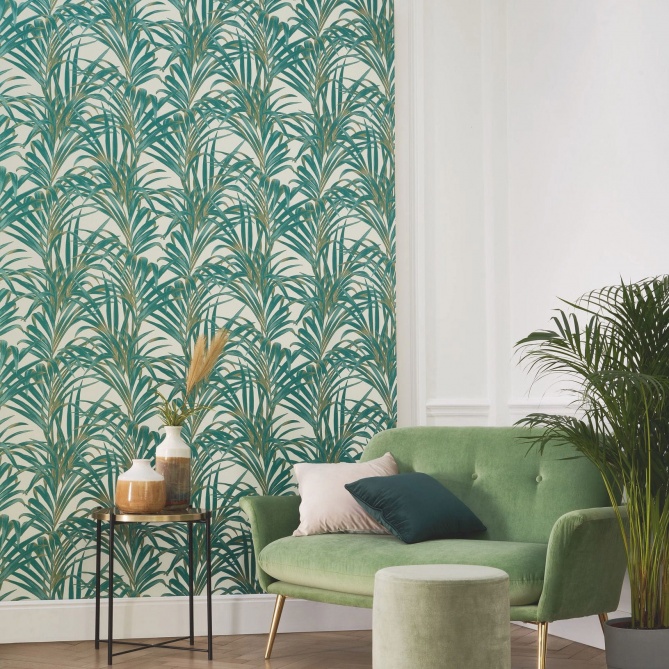 Papel Pintado Hojas - ESCALDA 10 | MURAKE - 29810