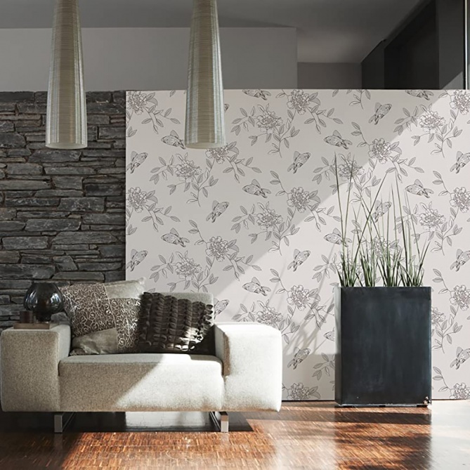 Papel Pintado Floral - VISEU  | MURAKE - 82591