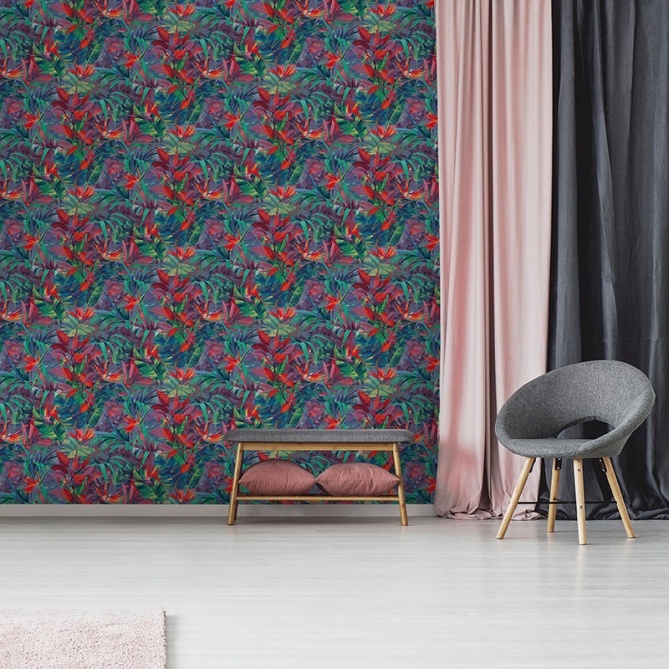 Papel Pintado Hojas Selva - SOSUA 01 | MURAKE - 15641