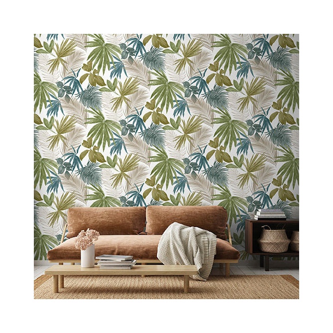 Papel Pintado Hoja Palmera - TAMBORIL 02 | MURAKE - 15632