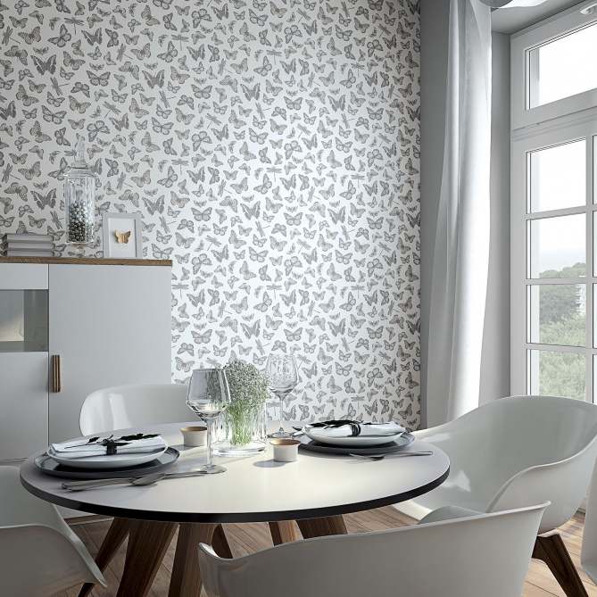 Papel Pintado Mariposas - XIMELE 01 | MURAKE - 17601