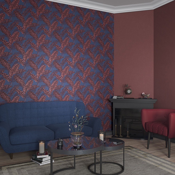 Papel Pintado Hoja de palma - NEELVA 07 | MURAKE - 96607