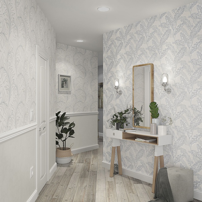 Papel Pintado Plumas - TISTA 01 | MURAKE - 17001