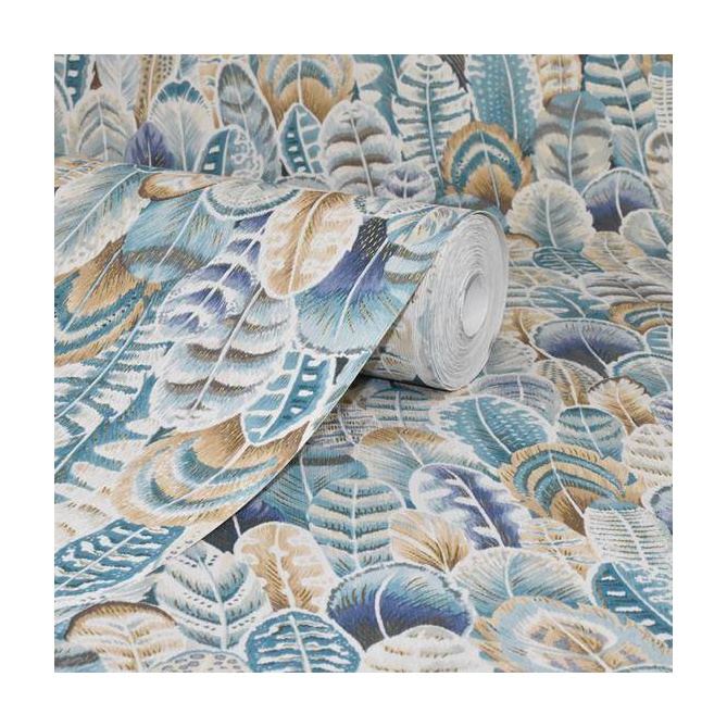 Papel Pintado Plumas - KENGE 05 | MURAKE - 13198