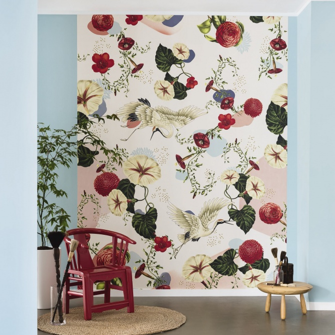 Mural Grullas - OYUKI  | MURAKE - 87118