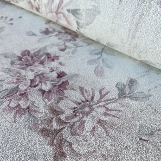 Papel Pintado Flor Vintage - LUVA 206159 | MURAKE - 206159