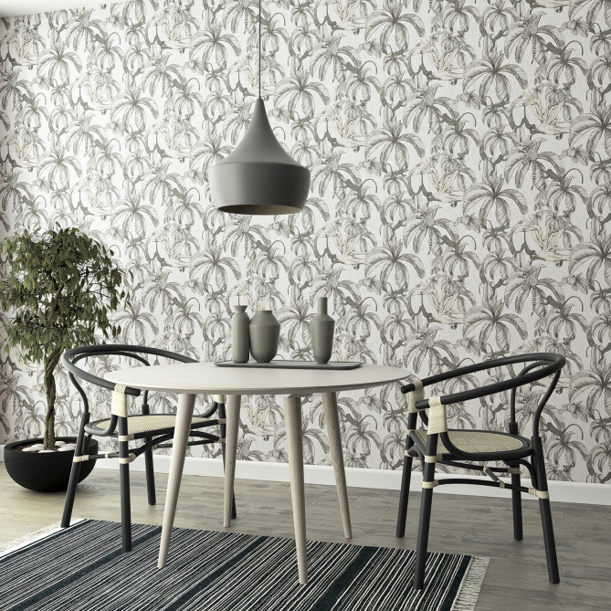 Papel Pintado Lémur - INKAWU 01 | MURAKE - 56201