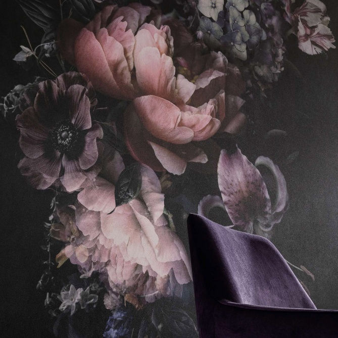 Papel Pintado de impresión digital Flores - MAMPICO 72501 | MURAKE - 72501