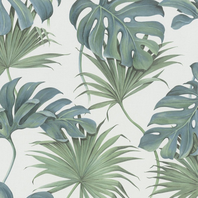 Papel Pintado Hojas Grandes - MANAKARA 03 | MURAKE - 72363