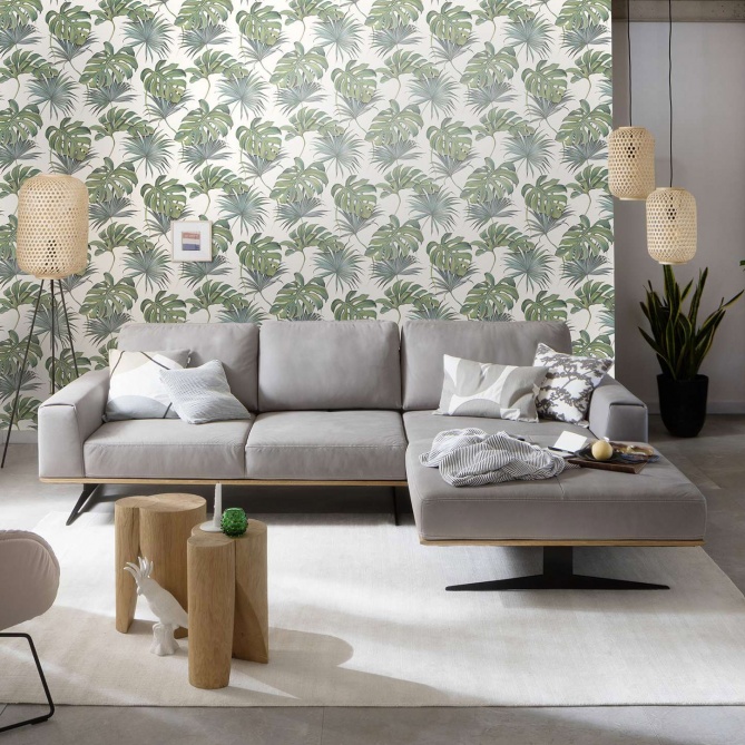 Papel Pintado Hojas Grandes - MANAKARA 03 | MURAKE - 72363