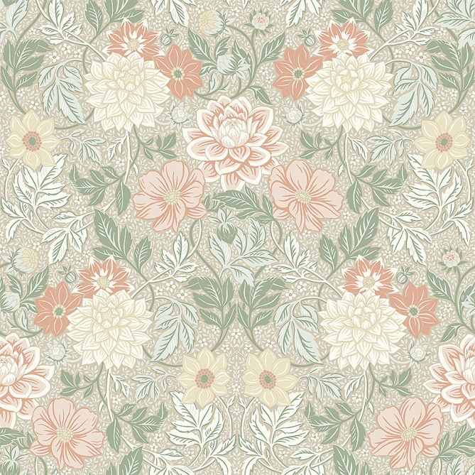 Papel Pintado Floral - STROM 02 | MURAKE - 56715