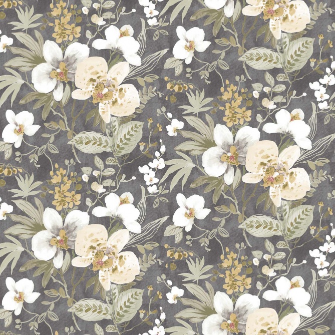 Papel Pintado Flores - MEILEN 05 | MURAKE - 12715