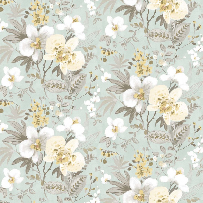 Papel Pintado Flores - MEILEN 03 | MURAKE - 12713