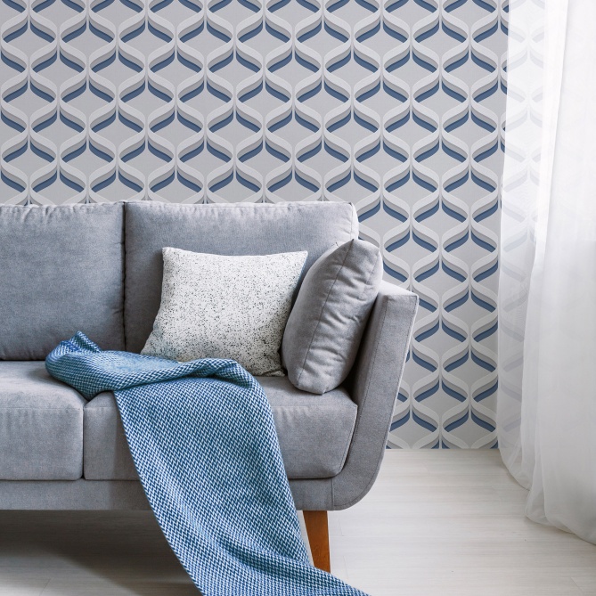 Papel Pintado Geométrico - GUCHA 04 | MURAKE - 79704