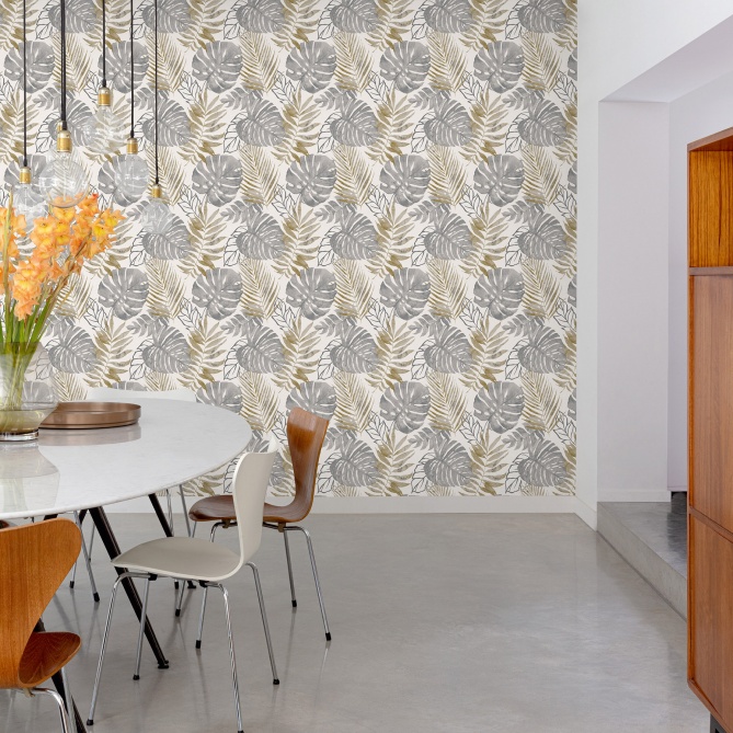 Papel Pintado Hojas Grandes - YANTIS 02 | MURAKE - 28242