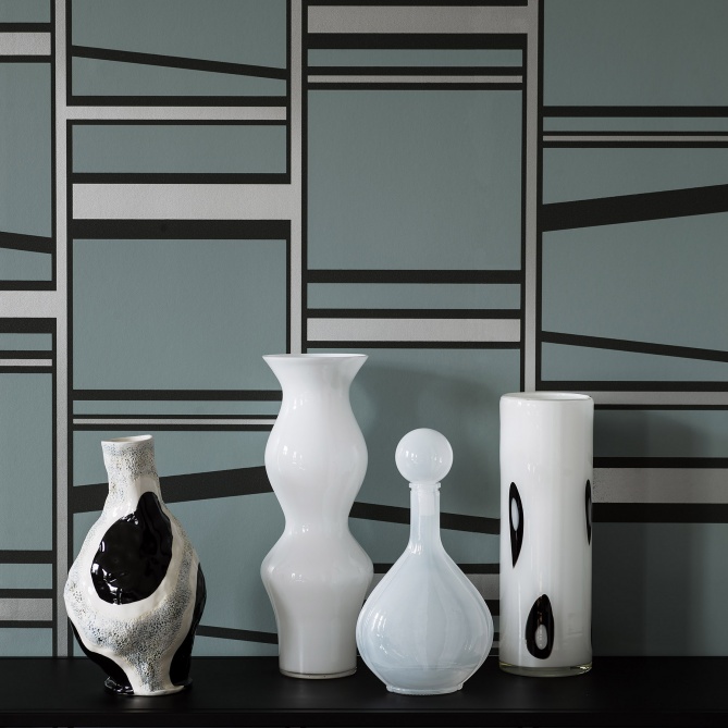 Papel Pintado Líneas superpuestas - SMOGEN 01 | MURAKE - 50304