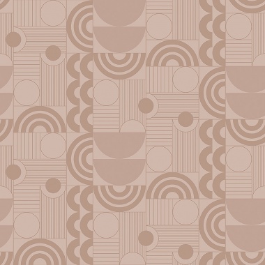 Papel Pintado Semicirculos - ABISKO 01 | MURAKE - 50307
