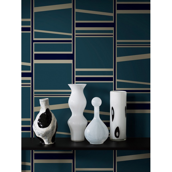 Papel Pintado Líneas superpuestas - SMOGEN 02 | MURAKE - 50305