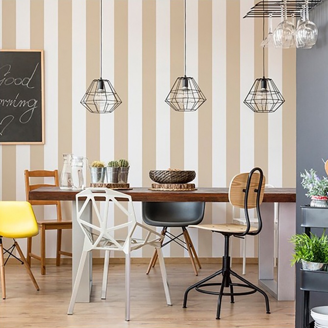 Papel Pintado Rayas - CAIMITO 01 | MURAKE - 90021