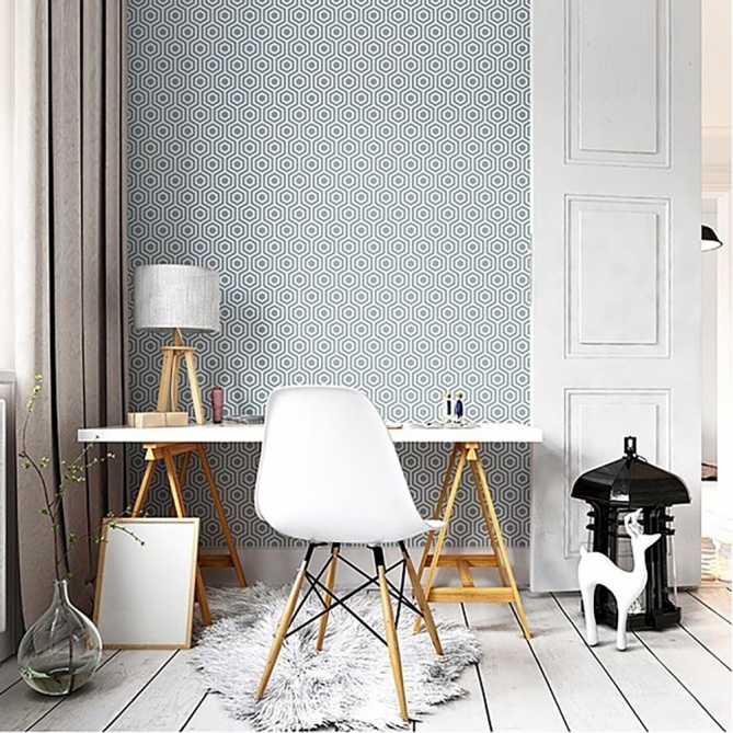 Papel Pintado Geométrico - JARUCO 05 | MURAKE - 49027