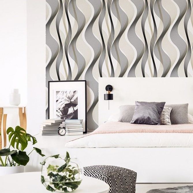 Papel Pintado Ondas - CHANZA 02 | MURAKE - 21122