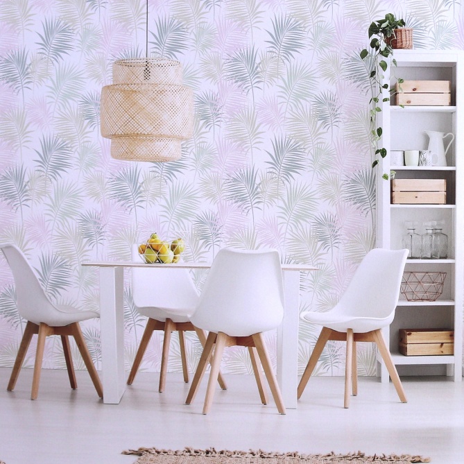 Papel Pintado Hojas de Palma - TINIMA 01 | MURAKE - 11124