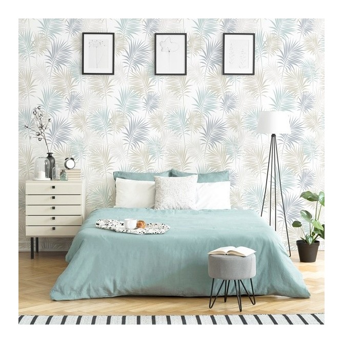 Papel Pintado Hojas de Palma - TINIMA 02 | MURAKE - 11125