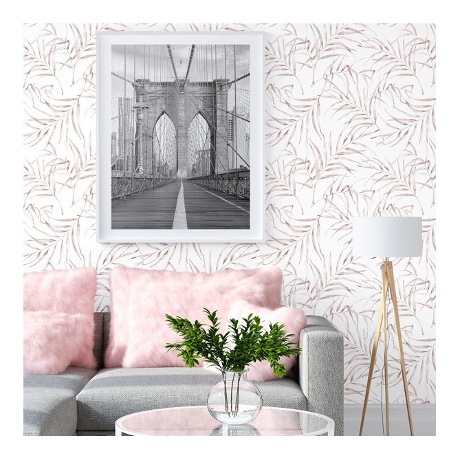 Papel Pintado Hojas - YULARA 02 | MURAKE - 80552