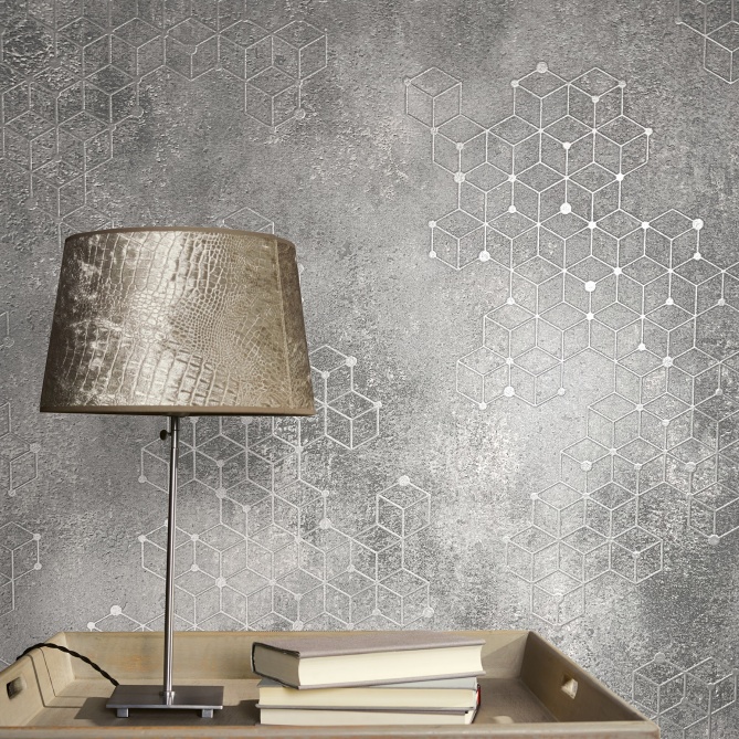 Papel Pintado Cubos - RILEY 03 | MURAKE - 28033