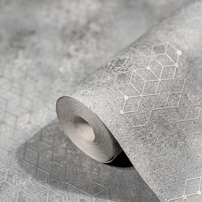 Papel Pintado Cubos - RILEY 03 | MURAKE - 28033