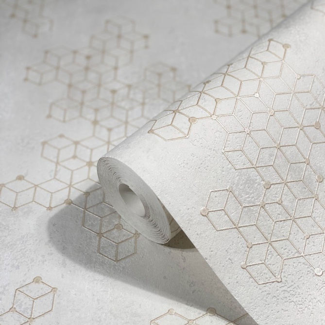 Papel Pintado Cubos - RILEY 04 | MURAKE - 28034