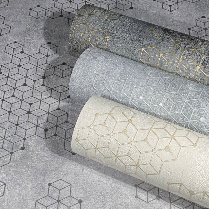 Papel Pintado Cubos - RILEY 02 | MURAKE - 28032