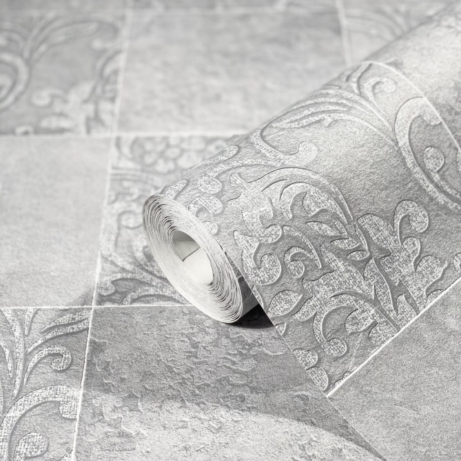 Papel Pintado Azulejo - ABBOT 02 | MURAKE - 28052