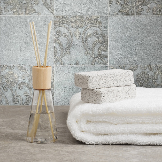 Papel Pintado Azulejo - ABBOT 03 | MURAKE - 28053