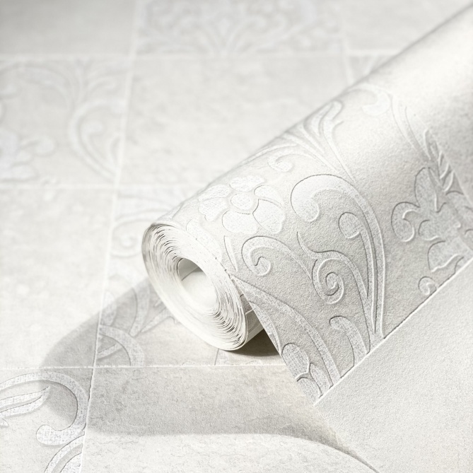 Papel Pintado Azulejo - ABBOT 04 | MURAKE - 28054