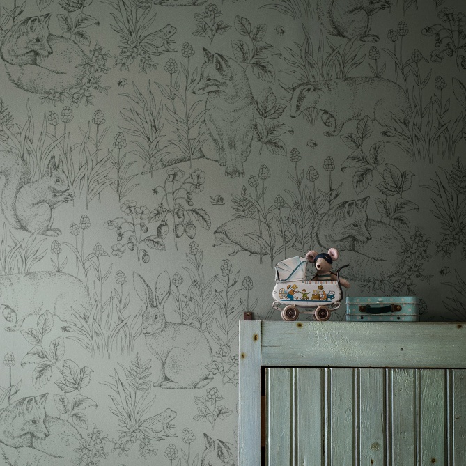 Papel Pintado Animales - DJUR 01 | MURAKE - 64716