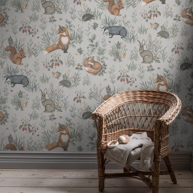 Mural Animales del bosque - VANNER  | MURAKE - 64719