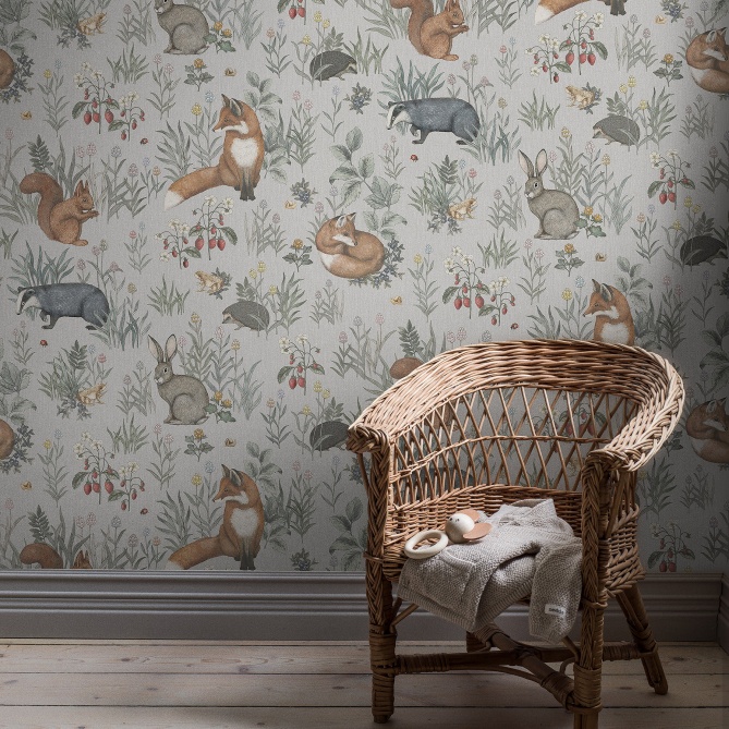 Mural Animales del bosque - VANNER  | MURAKE - 64719