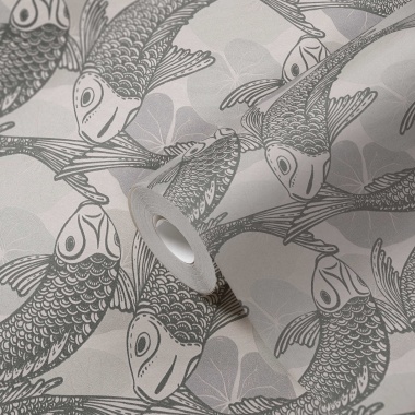 Papel Pintado Peces Koi - MITAKA 01 | MURAKE - 958701