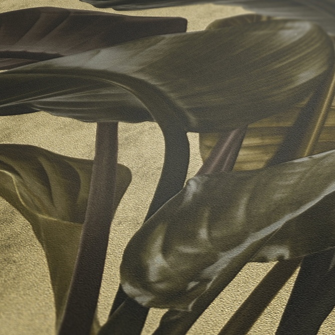 Papel Pintado Hojas Grandes - GUALBA 04 | MURAKE - 687324