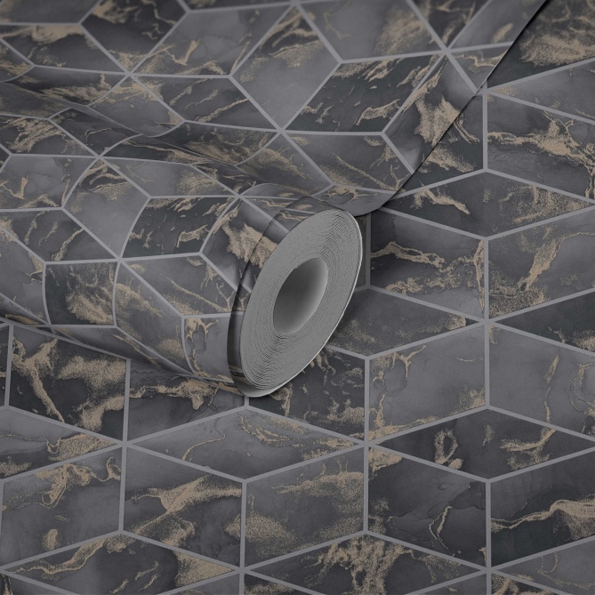 Papel Pintado Cubos 3D - STRELA 03 | MURAKE - 687333