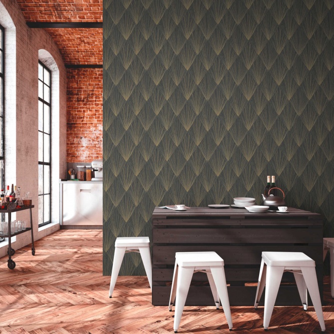 Papel Pintado Rombos - ELMIRA 04 | MURAKE - 687344