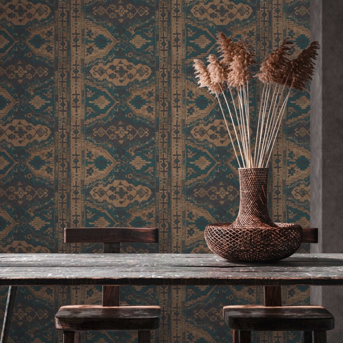 Papel Pintado Alfombra persa - JADAR 02 | MURAKE - 687382