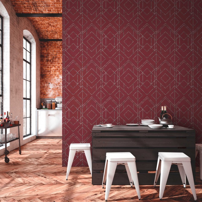 Papel Pintado Geométrico - TIOGA 02 | MURAKE - 687392